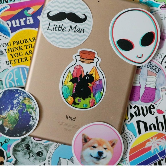 100 Pieces Hydro Flask Stickers assorted - Picture 2 of 5